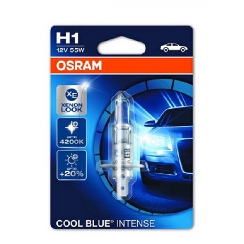Bec H1 12V 55W P14,5s COOL BLUE INTENSE (BLISTER)
