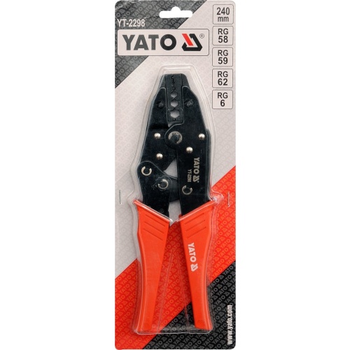 Ratchet crimping pliers